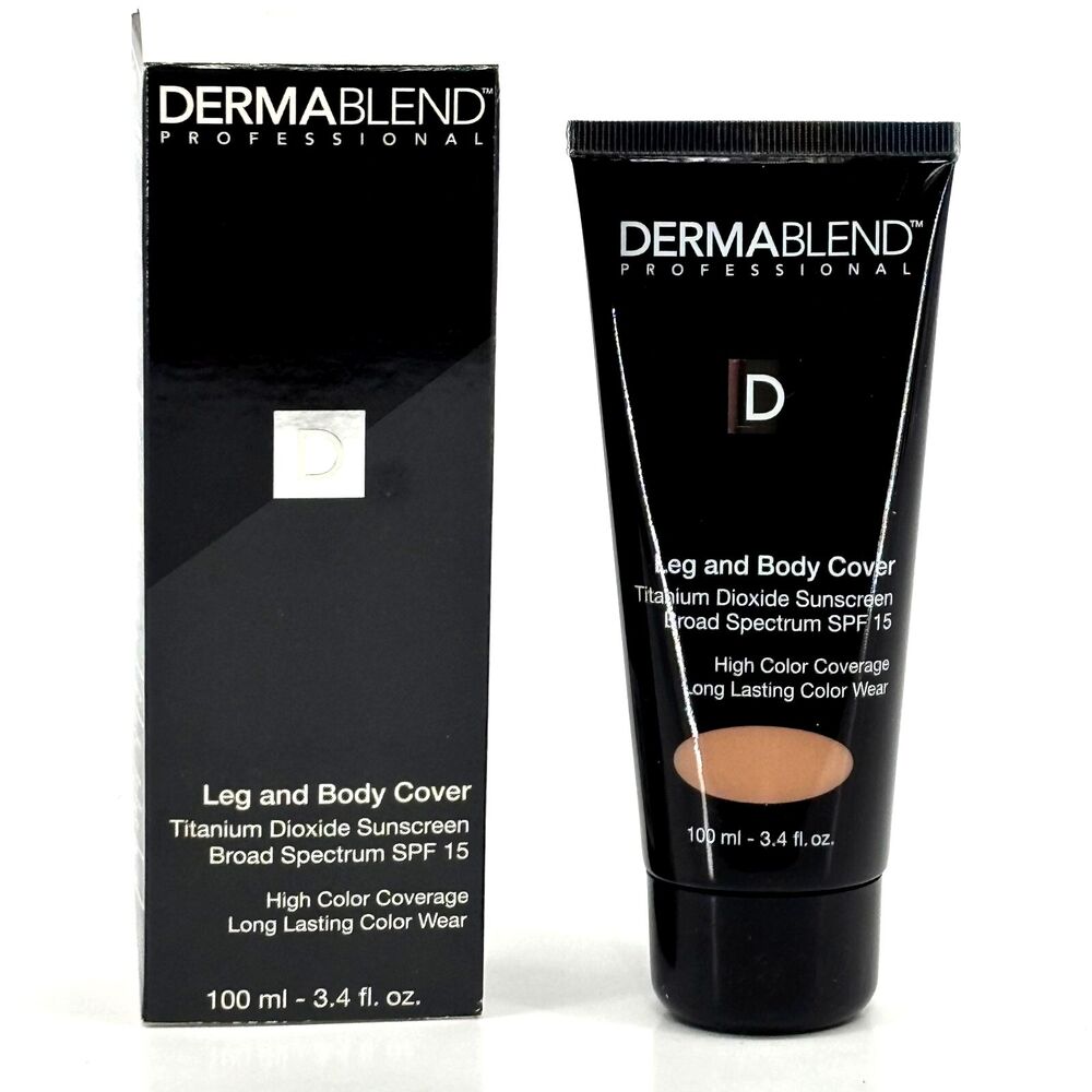 Dermablend Leg and Body Makeup Foundation Bronze 3.4 fl oz Concealer SPF 15 NIB